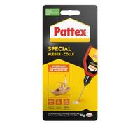 Pattex Colle spéciale modélisme, colle très résistante pour le plastique et le bois, séchage sans traces, flacon de 30 g avec aiguille de microdosage