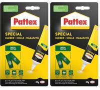 Pattex Colle spéciale textile, tube de 20 g de colle pour une tenue durable lors du collage de différents types de textiles (Lot de 2)