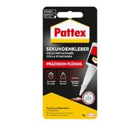 Pattex Instantanée Précision - Super Colle Rapide et Résistante au Lave-Vaisselle, 1x Flacon de 5 g