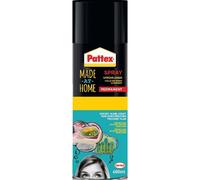 PATTEX Made At Home - Colle en spray Permanente - Colle en aérosol 400 ml - Idéal pour les travaux sur papiers
