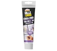 Pattex Millechiodi Attache & Détache, Adhésif de montage solide, colle forte attache tout pour étagères, étagères et cintres muraux, adhésif fort facilement amovible, 1 tube de 44 g