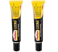 Pattex Multi Colle Universelle 2 x 20 g en Tube incassable, sans solvant, Extra-résistant, Rapide et Propre, ne Goutte Pas, Puissant