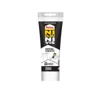 Pattex - Ni Clou Ni Vis Crystal Multi-Matériaux (tube de 208 g) - Colle de fixation extra forte pour intérieur et extérieur - Mastic transparent adhérence multi-matériaux