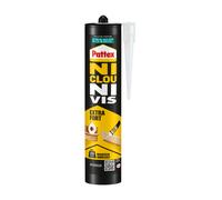 Colle fixation ni clou ni vis - extra fort- prise rapide - spécial bois - 3