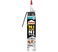 Pattex Colle de fixation ni clou ni vis 210 g – crystal