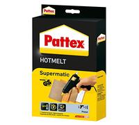 Pattex Pistolet à colle HOT SUPERMATIC, noir/jaune