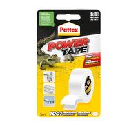Pattex Ruban adhésif Power Tape adhère 1658221 - 5 m - Blanc