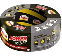 Pattex Power Tape, Ruban Adhésif Extra Fort, Rouleau 48mm x 50m, Gris | Adhésif de réparation, Structure 3 couches, Résiste à l'eau et UV, Supporte jusqu'à 17kg traction, -5°C à +70°C, Déchirable