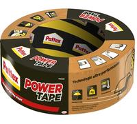 Pattex Power Tape, Ruban adhésif orange de 30m, extra fort pour charges lourdes, Bande adhésive toilée tous supports, Rouleau adhésif étanche