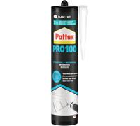 Pattex Colle de fixation PL100 Multi-matériaux Cartouche 380 g Blanc