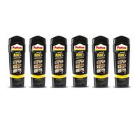 Pattex Repair Lot de 6 tubes de colle 100% universelle forte pour intérieur et extérieur pour réparation de divers matériaux Transparent 6 x 100 g