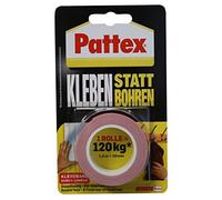 Pattex Ruban adhésif double-face PXMT2 blanc 1,5 m x 19 mm 1 pc