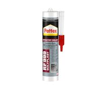 Pattex Scellant réfractaire FR 999, scellant pour cheminées et poêles, pour joints exposés à la flamme, silicone pour barbecue, cartouche de 300 ml