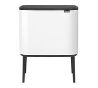 Brabantia Poubelle Bo Touch Bin – couvercle tactile – 36 L – Blanc