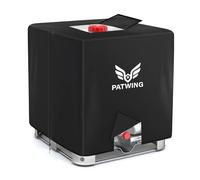 PATWING Bâche IBC 1000L Imperméable Anti-UV 120x100x116cm | 600D Oxford, Noir, Imperméable, Anti-UV Et Anti-Poussière, Pour Cuves IBC 1000L, Protège Contre Pluie, Soleil Et Saletés