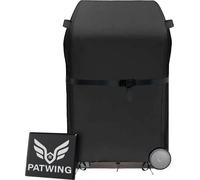 PATWING Couverture de barbecue 600D tissu Oxford Noir Résistant aux intempéries Brinkmann Weber Enders 80x70x115 cm