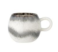 Paula Tasse en grs Gris Diamtre 9 x H8 cm