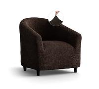 PAULATO - Housse Fauteuil Cabriolet en Microfibre, Tissu biélastique Résistant aux Rayures Lavable en Machine, Technologie Brevetée WavyTech et Certification Oeko-TEX - Made in Italy Marron