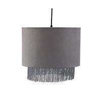 Pauleen 48211 Luminaire en suspension Noble Reverie 20 watts max. gris, noir satin, métal E27