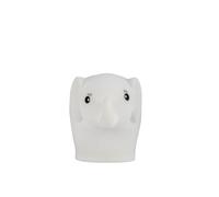 Pauleen 48234 Night Elephant Veilleuse pour enfants avec batterie LED Lampe de chambre d'enfant avec changement de couleurs en silicone sans BPA