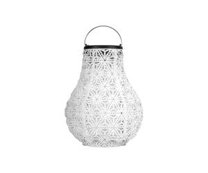 Pauleen 48303 Lanterne solaire à LED Sunshine Blaze Blanc IP44 lampe solaire