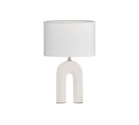 Pauleen Lam À Pos Glow Of Purity Max20w E14 Tissu/Céramique Bl/Beige 230v