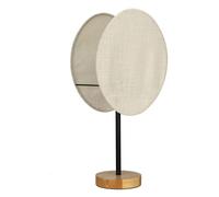 Pauleen Lam À Poser Boho Darling Max20w 2xe27 H56,5cm Mt/Bois/Tissu Beige 230v