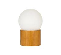 Pauleen Lam À Poser Woody Shine Max20w G9 H18cm Bois/Céramique Bois 230v