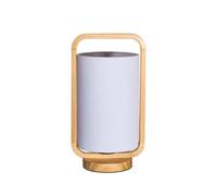 Pauleen Lamp À Poser Woody Charm Max20w E27 H32cm Bois/Tissu Bois/Blanc 230v