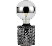 Pauleen Lampe à poser Crystal Smoke E27 max. 20 W Verre fumé 230V