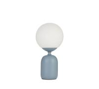 Pauleen Lampe À Poser Glowing Charm Max20w E14 H30cm Céramique Bleu/Bl 230v