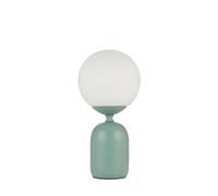 Pauleen Lampe À Poser Glowing Charm Max20w E14 H30cm Céramique Vert/Bl 230v