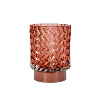 Pauleen Lampe à poser mobile Paulmann 48312 LED « Sweet » Glamour avec minuterie, fonction batterie, couleur rosé