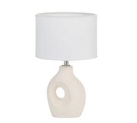 Pauleen Lampe à poser Pure Crush – E14 max. 20 W – Blanc/Beige