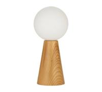 Pauleen Lampe À Poser Woody Soul Max20w G9 H27,3cm Bois/Verre Bois 230v