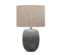 Pauleen Lampe à poser Pretty Classy E27 max. 60W Gris#Beige Gris#Beige G