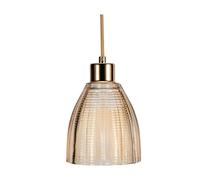Pauleen Suspension Gleaming Max25w E27 Verre Doré/Laiton 230v