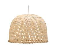 Pauleen Suspension Woody Pearl Max20w E27 Bambou/Métal Beige/Blanc 230v