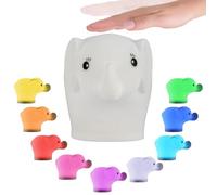 Pauleen Veilleuse Elephant 1,1w 40lm 3000k Usb Silicone Blanc 5v