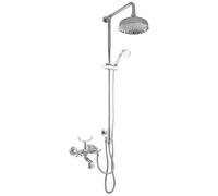 PaulGurkes Système de Douche 3 Voies Nostalgie Retro pour Baignoire