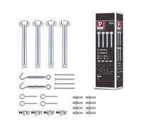 Paulmann Kit de serrage pour système de câbles 4 déviateurs Chrome