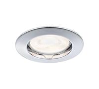 Paulmann 17946 Premium Encastrés, fixe, max. 50W, 12V, GU5,3 51mm, Chrome/Alu zinc