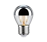 Paulmann 28664 Ampoule LED à filament avec miroir de tête Argenté 2700 K 2,6W E27