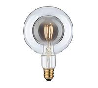 Paulmann 28763 Lampe LED Inner Shape G125 Globe 4 watts gradable Ampoule Verre fumé Lumière efficace Blanc chaud 2700 K E27