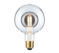 Paulmann 28766 Lampe LED Inner Shape G95 Globe 4 watts gradable Ampoule Verre fumé Lumière efficace Blanc chaud 2700 K E27