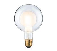 Paulmann 28768 Lampe LED Inner Shape G95 Globe 4 watts gradable Ampoule dépolie Lumière efficace mat Blanc chaud 2700 K E27