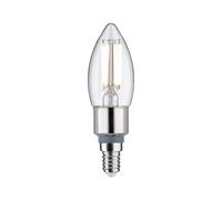 Paulmann 28777 Lampe LED Flamme à filament dim to warm 5 watts gradable Ampoule Clair Lumière efficace dorée à Blanc chaud 1800-3000 K E14