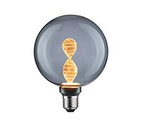 Paulmann 28882 Lampe LED Edition Inner Glow Globe G125 90 lm Verre fumé 3,5 watts ampoule Verre fumé 1800 K E27