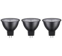 Paulmann 28912 LED CEE G (A - G) GU5.3 réflecteur 6 W blanc chaud (Ø x H) 50 mm x 48 mm 3 pc(s)