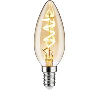 Paulmann 28951 LED E14 forme de flamme 4 W or (Ø x H) 35 mm x 98 mm 1 pc(s)